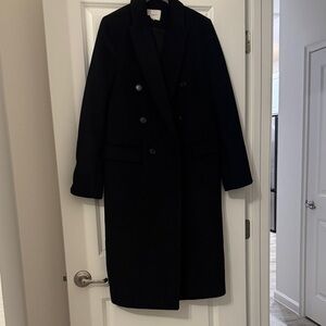 LOFT Classic Black Pea Coat